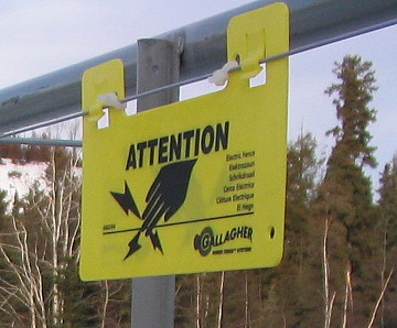 property network electric fence